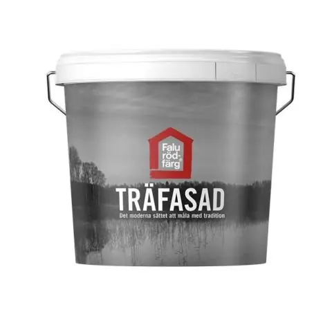 Falu Rödfärg Träfasad Fasadfärg Begränsad tid